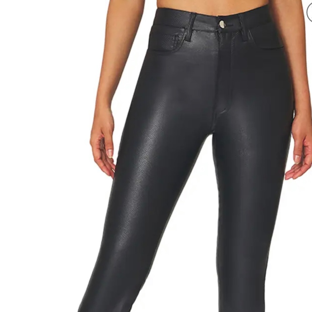 We wore what size 25 leather pants